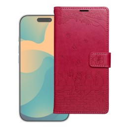 Flip case for Redmi NOTE 15 5G Mezzo Book cats red