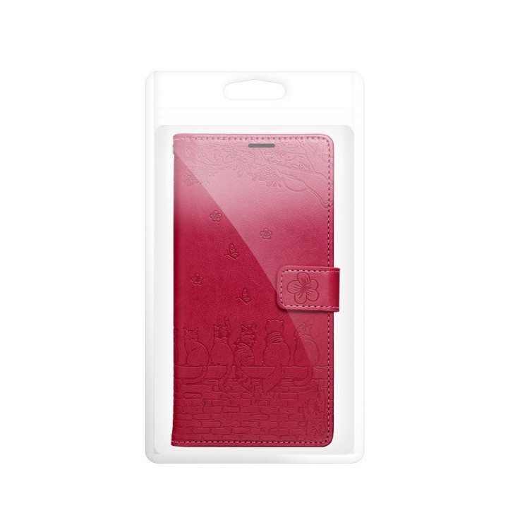 Flip case for Redmi NOTE 15 PRO PLUS 5G Mezzo Book cats red