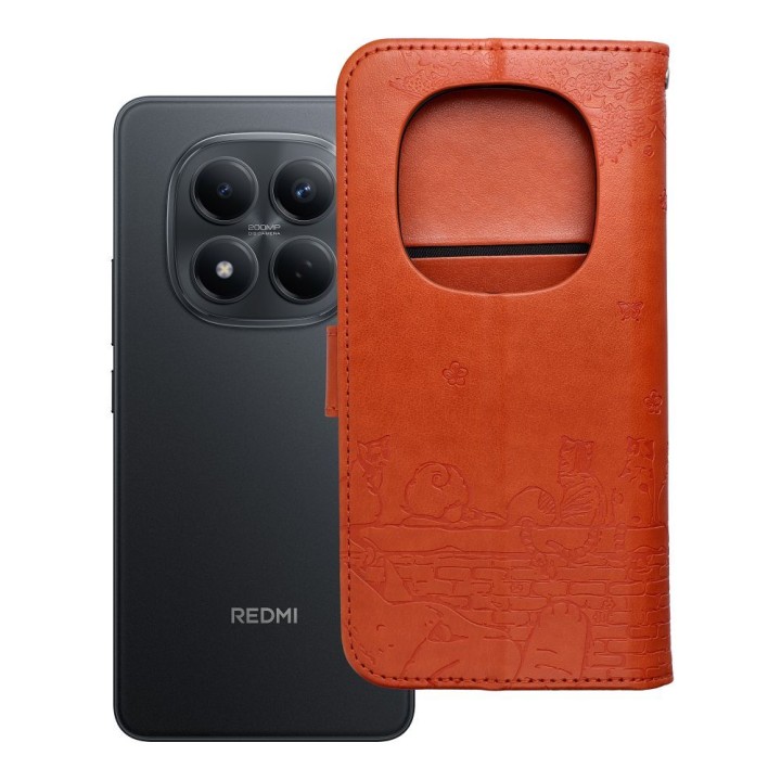 Flip case for Redmi NOTE 15 PRO PLUS 5G Mezzo Book cats brown