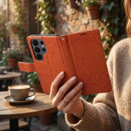 Flip case for Redmi NOTE 15 PRO 4G Mezzo Book cats brown
