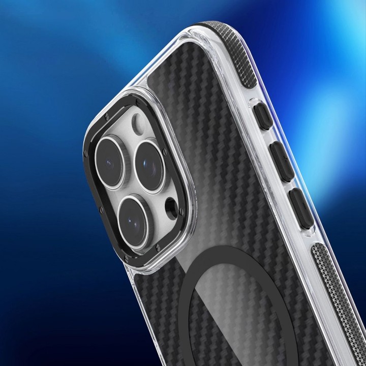 Чохол для Xiaomi Redmi Note 15 PRO 4G Fiber сумісний із MagSafe чорний