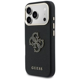 GUESS чехол для IPHONE 17 Pro GUHCP17L5PS4RGGK (PU FW Resin Logo) черный
