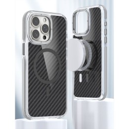 Etui na Xiaomi Redmi Note 15 4G / 5G Fiber zgodne z MagSafe szare