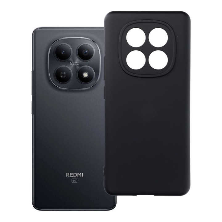 Чехол для Xiaomi Redmi Note 15 4G Silicone черный