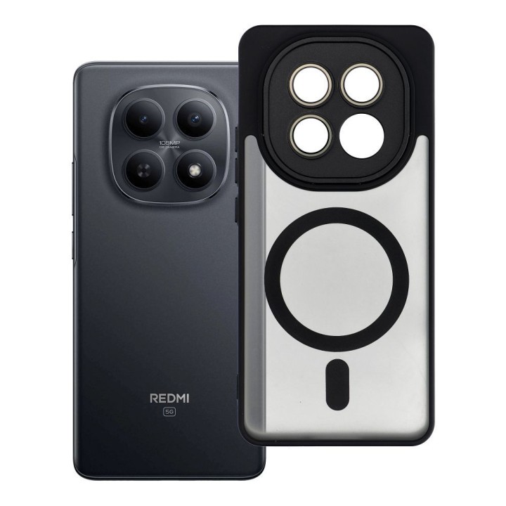 Case for Xiaomi Redmi Note 15 4G / 5G Variete Mag Cover compatible with MagSafe black