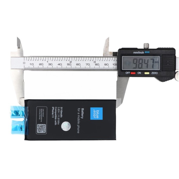 Battery without BMS for iPhone 11 3110 mAh Blue Star HQ