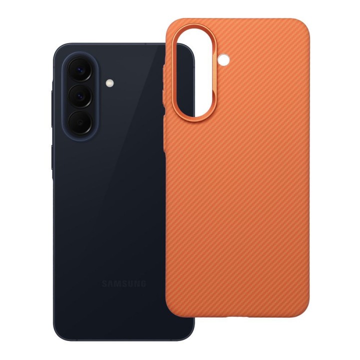 Case for Samsung A57 K-Look MagSafe compatible orange