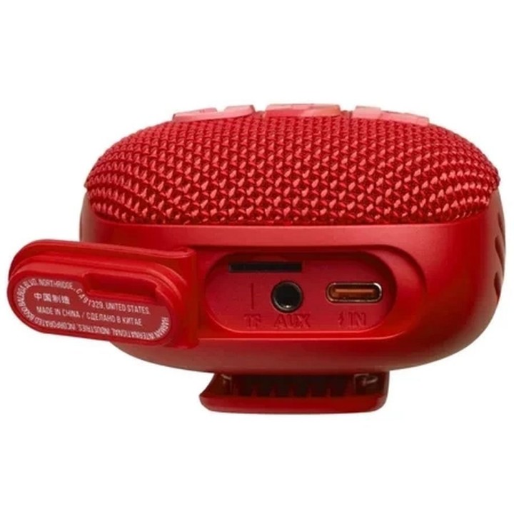 Speaker wireless JBL Wind 3 with holder for the steering wheel red