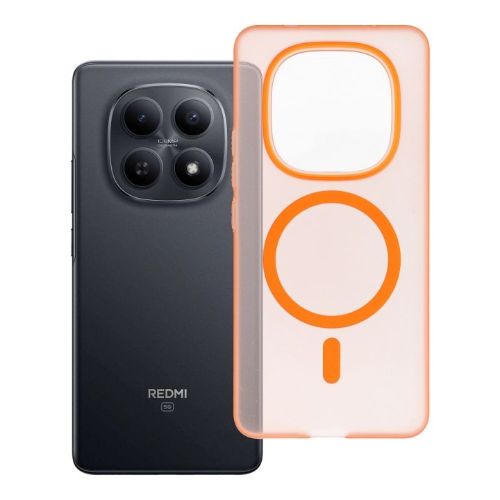 Чохол для Xiaomi Redmi Note 15 PRO 4G Go Orange сумісний із MagSafe помаранчевий