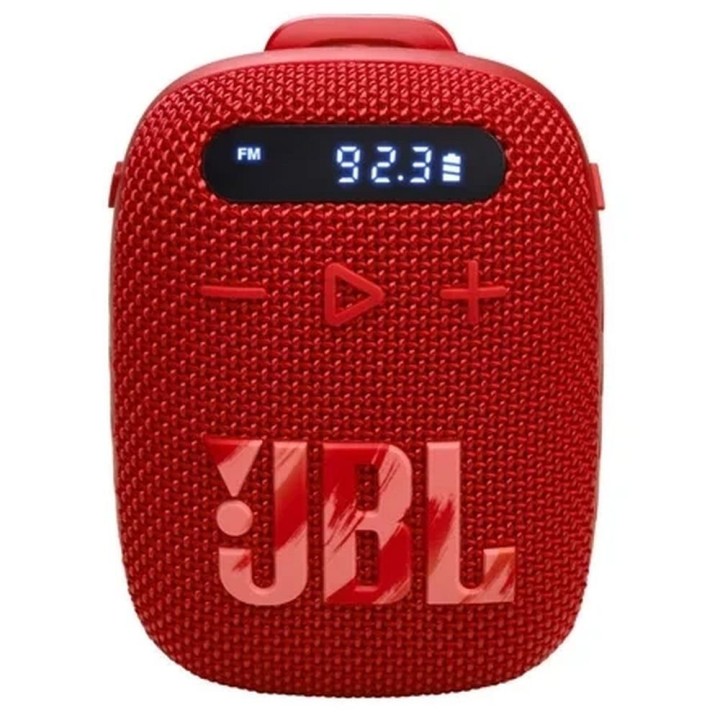 Speaker wireless JBL Wind 3 with holder for the steering wheel red