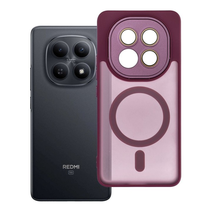 Case for Xiaomi Redmi Note 15 PRO 4G Variete Mag Cover compatible with MagSafe purple