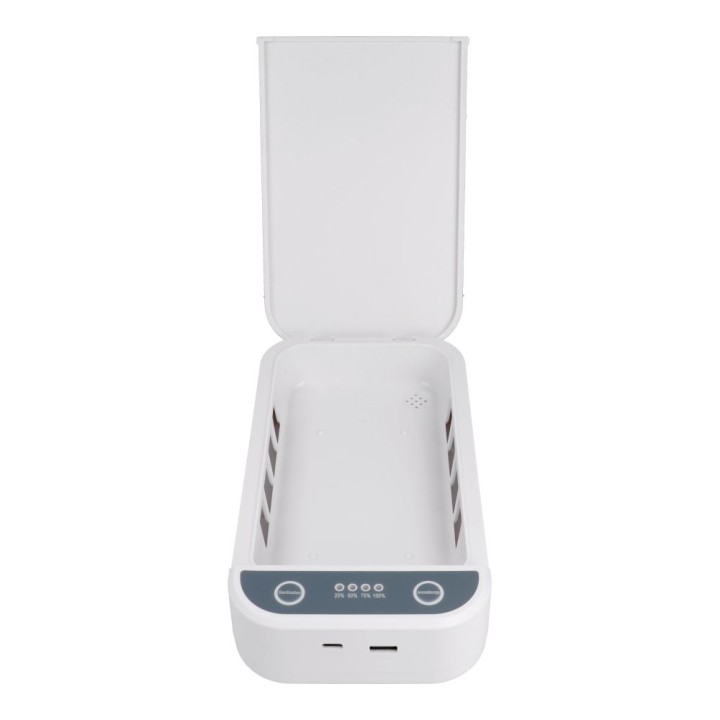 Mobile phone disinfection device