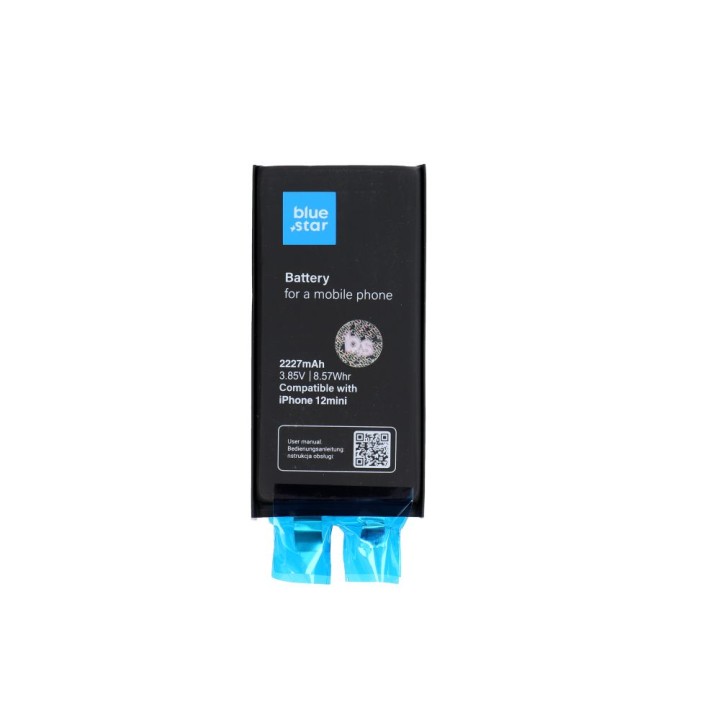 Battery without BMS for iPhone 12 mini 2227 mAh Blue Star HQ