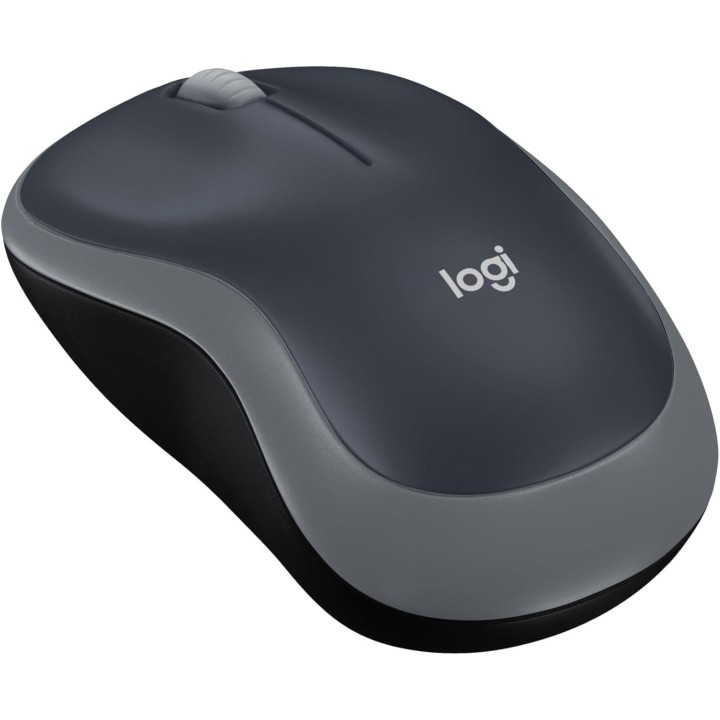 Mouse wireless Logitech 2,4G 1000 dpi M185 grey