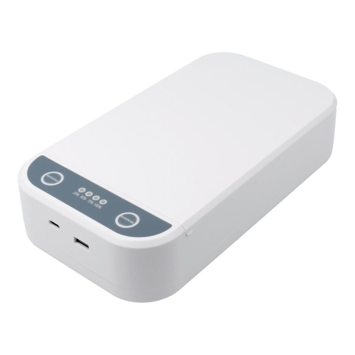 Mobile phone disinfection device