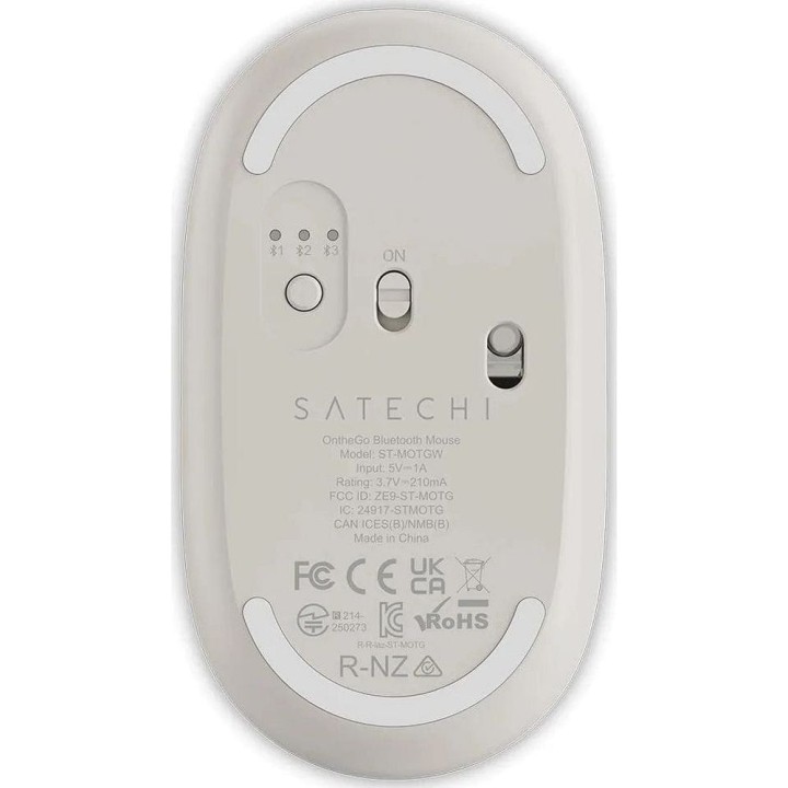 Миша бездротова Satechi 2,4G 2400 dpi OntheGo ST-MOTGW piaskowa
