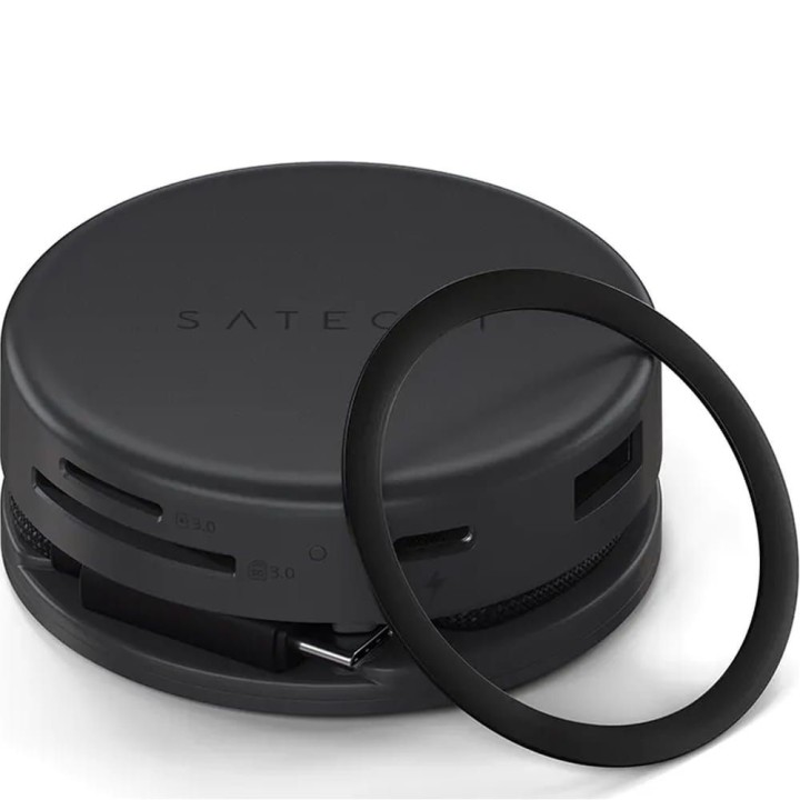 Адаптер HUB 7w1 USB C Satechi Multiport ST-POTG7C черный