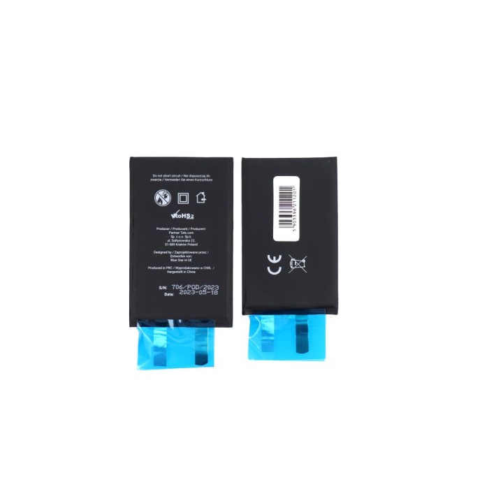 Battery without BMS for iPhone XS Max 3174 mAh Blue Star HQ