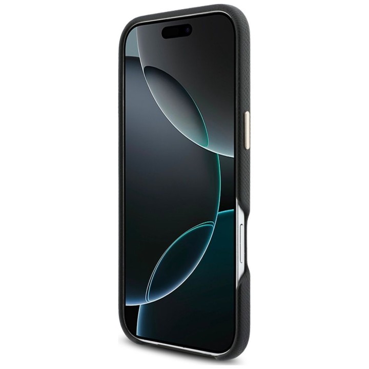 GUESS case for IPHONE 17 Air GUHCP17M5PS4RGGK (PU FW Resin Logo) black