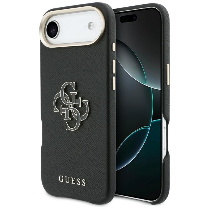 GUESS чохол для IPHONE 17 Air GUHCP17M5PS4RGGK (PU FW Resin Logo) чорний