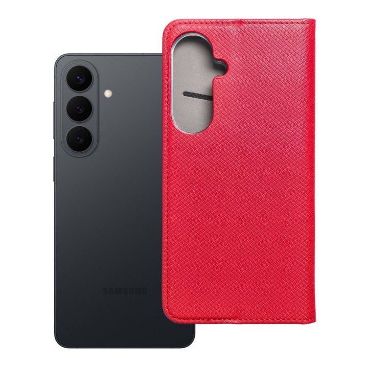 Flip case for Samsung S26 PLUS Smart Case Book red