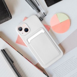 Case for iPhone 15 PRO Card Case white