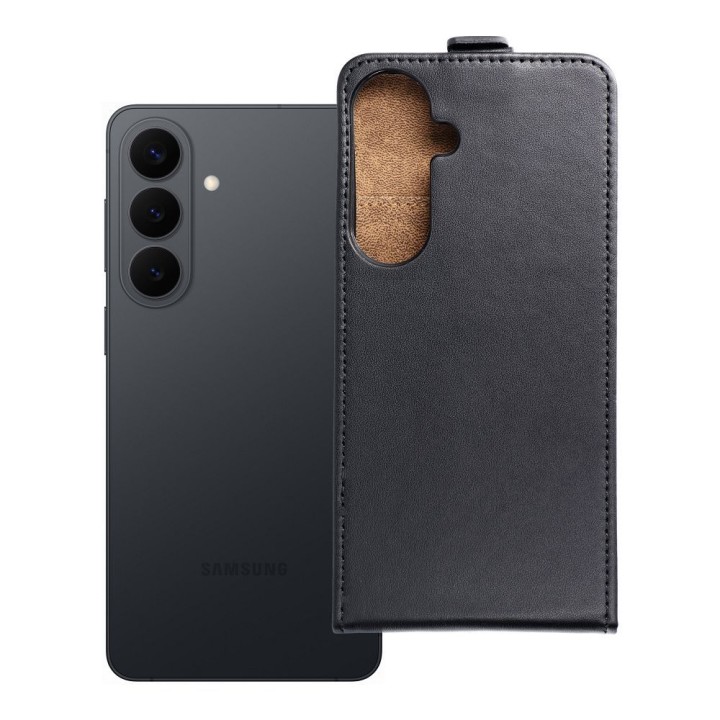 Чохол з клапаном вертикальний для Samsung S26 PLUS Slim Flexi Fresh чорний