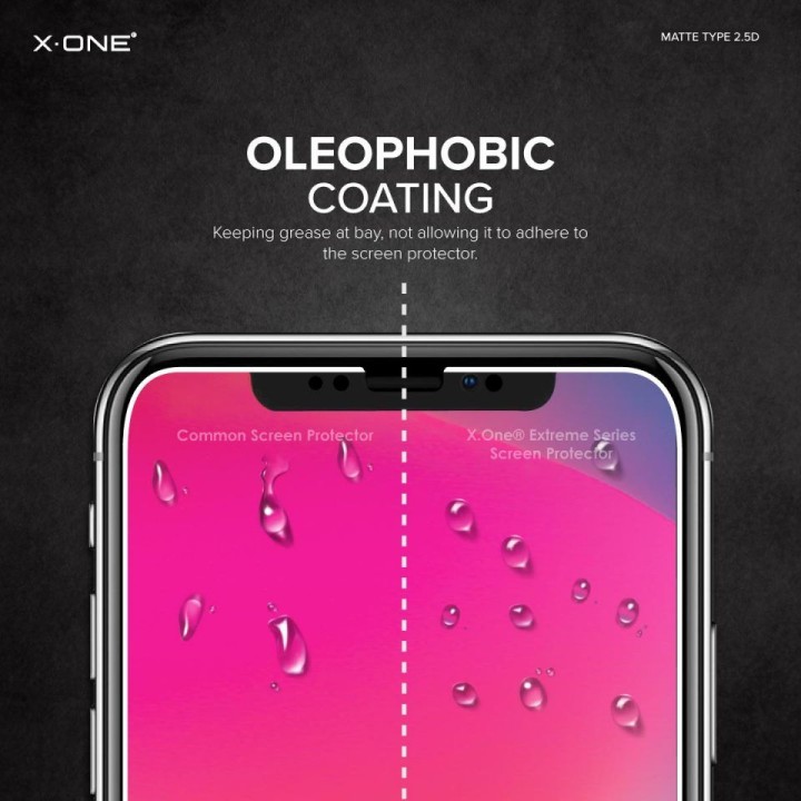 Tempered glass for Samsung A57 5G X-One Full Cover Extra Strong Matte (full glue) black