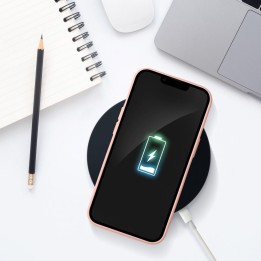 Чохол для iPhone 15 PRO Card Case рожевий