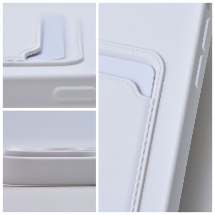 Etui na iPhone 15 PRO Card Case białe
