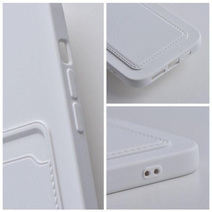Etui na iPhone 15 PRO Card Case białe