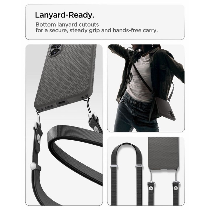 SPIGEN чехол LIQUID AIR для SAMSUNG S26 Plus marble grey