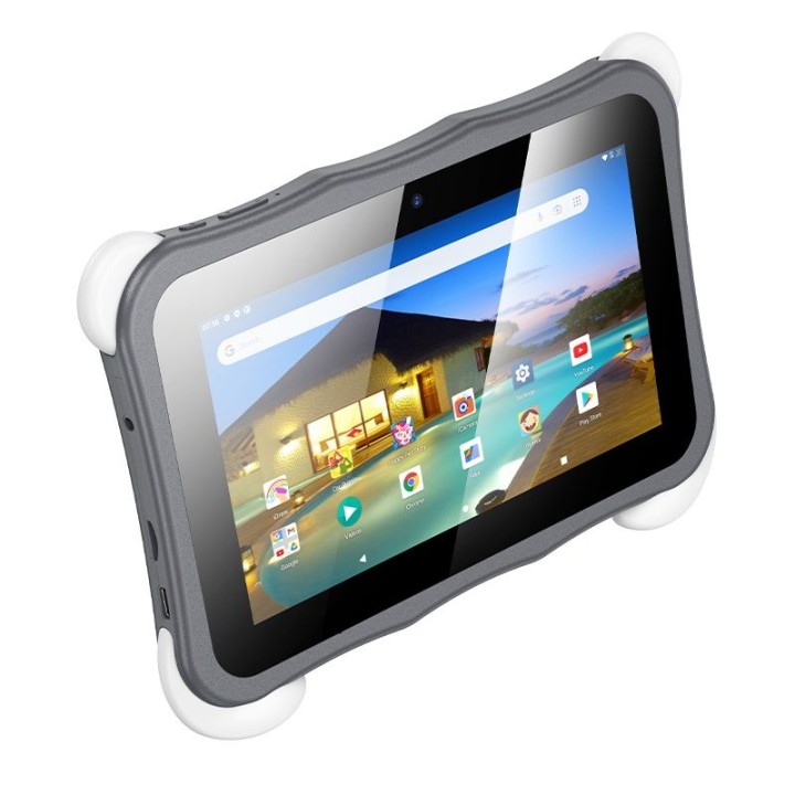 Планшет для детей 7,0" 4GB/32GB Hoco HD Wi-Fi Android 12 A16 серый