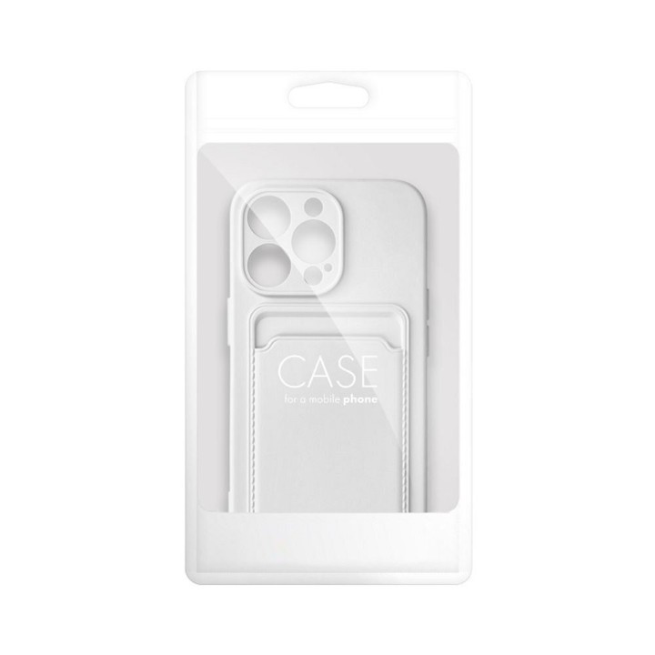 Etui na iPhone 15 PRO Card Case białe