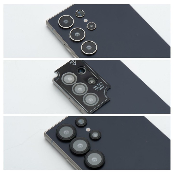 Tempered camera glass for Samsung Fold 7 Blue Star Easy Install black