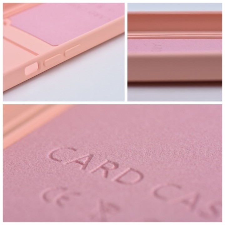 Чехол для iPhone 15 PRO Card Case розовый