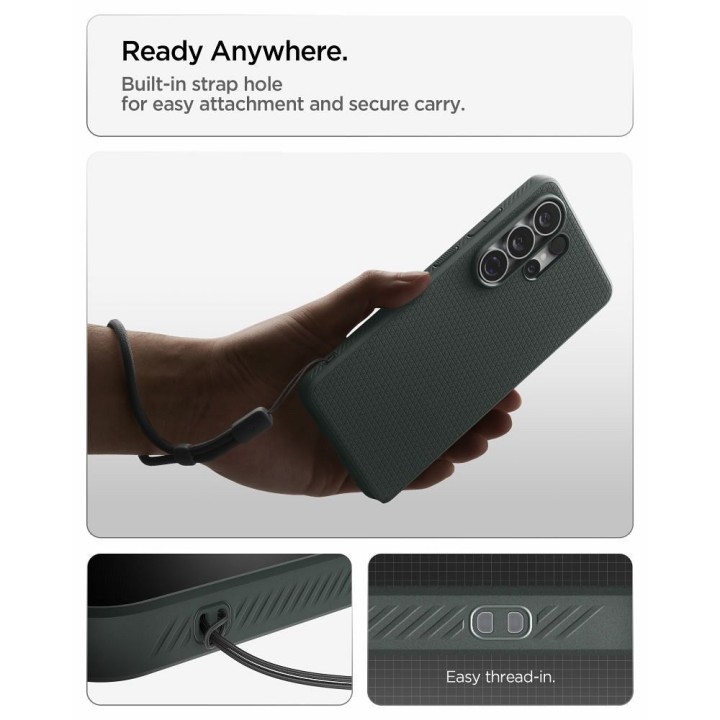 SPIGEN case LIQUID AIR MAG compatible with Magsafe for SAMSUNG S26 Ultra abyss green