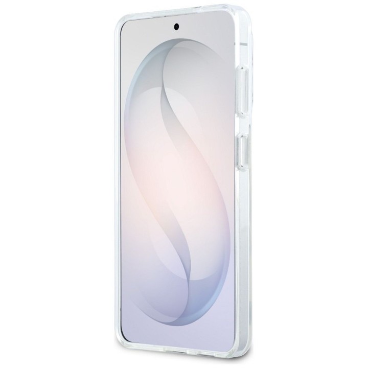 BMW чохол для SAMSUNG S26 BMHMS26S25HSMLKT (Magnetic IML Shockproof W/ Metal Logos) прозорий