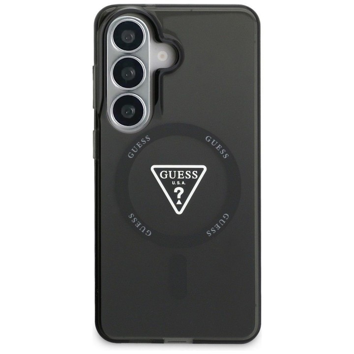 GUESS чохол для SAMSUNG S26 GUHMS26SHGTMLCGK (Magnetic IML Gradient Triangle) чорний
