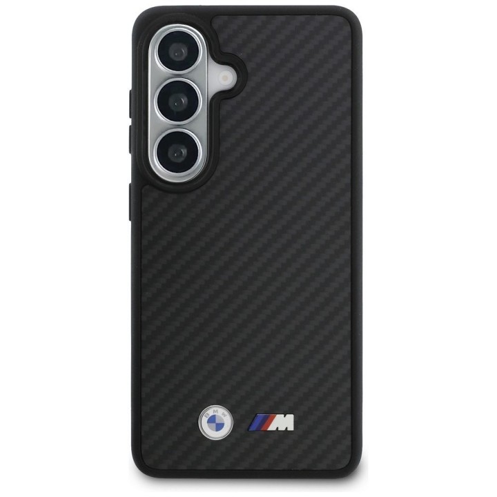 BMW чехол для SAMSUNG S26 BMHMS26S24CFMMK (Magnetic Kevlar W/ Logo) черный