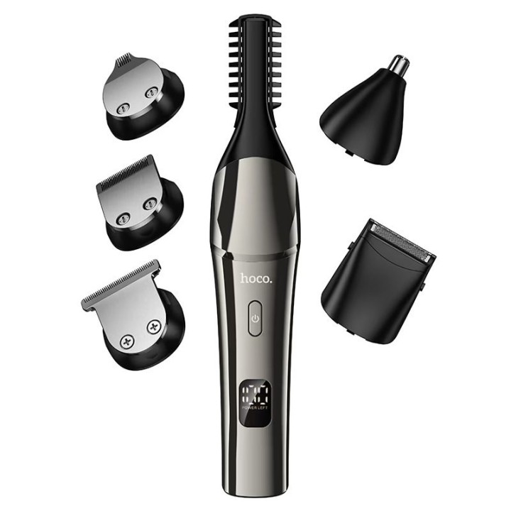 Hair clipper hair set Hoco HP26 grey