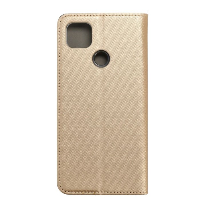 Flip case for Xiaomi Redmi 9C Smart Case Book gold