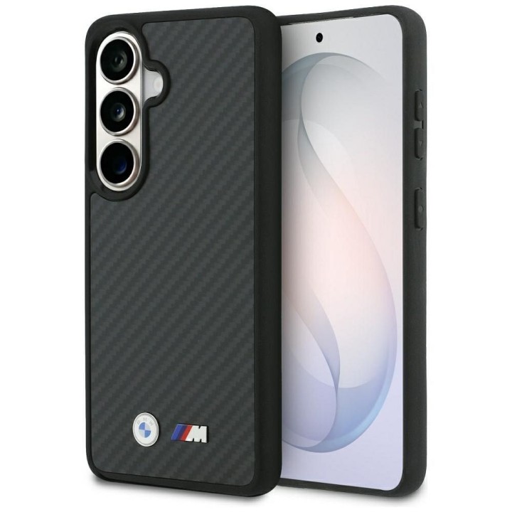BMW case for SAMSUNG S26 BMHMS26S24CFMMK (Magnetic Kevlar W/ Logo) black