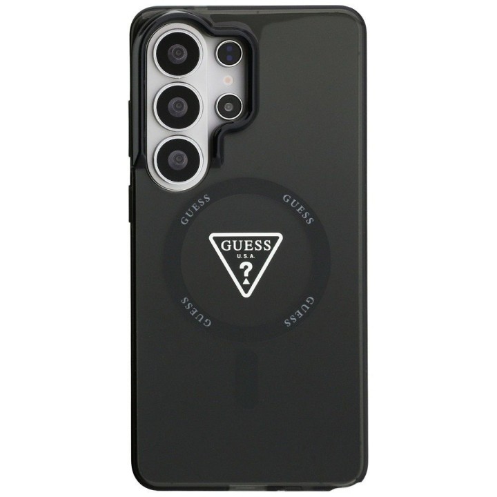 GUESS case for SAMSUNG S26 Ultra GUHCS26L5HC4MLSK (Magnetic IML Gradient Triangle) black
