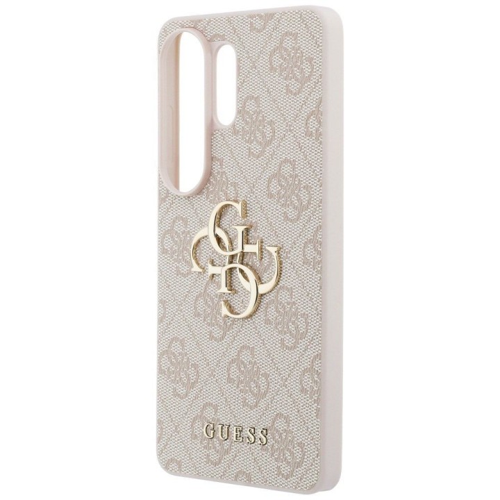 GUESS чохол для SAMSUNG S26 Ultra GUHCS26L4GMGPI (PU 4G Big Метал Логотип) рожевий
