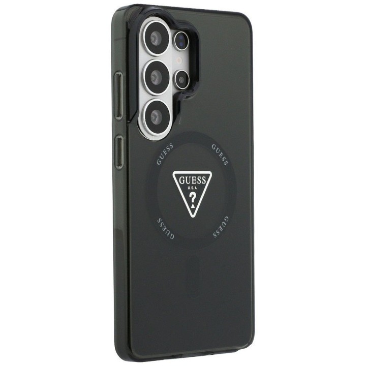 GUESS case for SAMSUNG S26 Ultra GUHCS26L5HC4MLSK (Magnetic IML Gradient Triangle) black