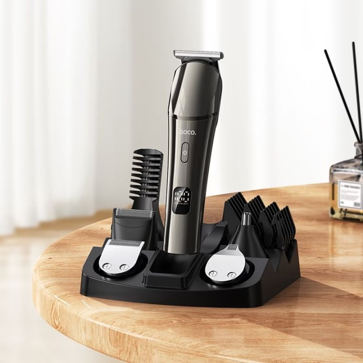 Hair clipper hair set Hoco HP26 grey