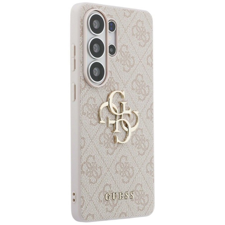 GUESS чохол для SAMSUNG S26 Ultra GUHCS26L4GMGPI (PU 4G Big Metal Logo) рожевий
