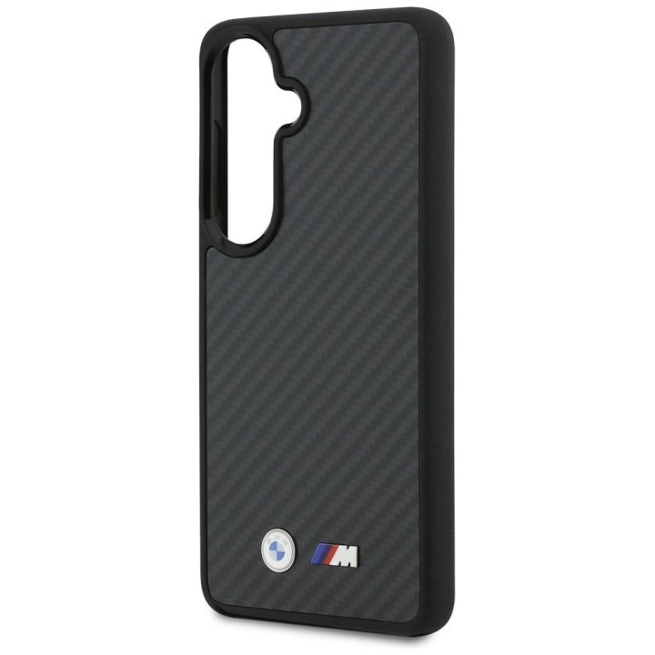 BMW case for SAMSUNG S26 BMHMS26S24CFMMK (Magnetic Kevlar W/ Logo) black