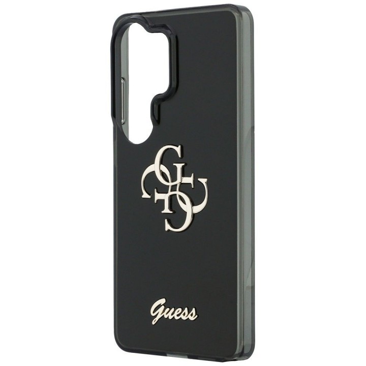 GUESS case for SAMSUNG S26 Ultra GUHMS26LHGTMLCGK (IML Big Metal 4G and Script) black